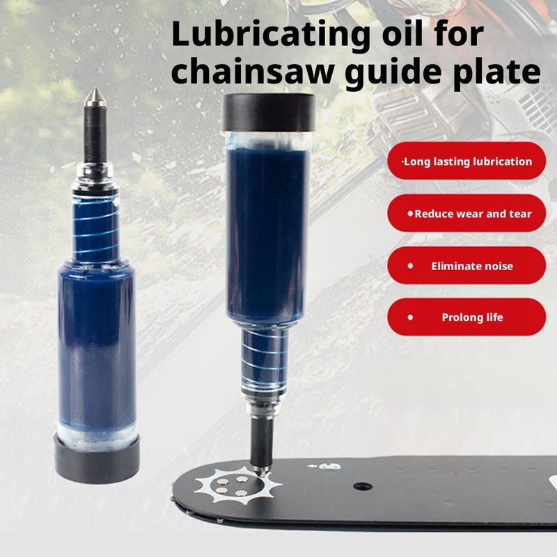 1Pcs Guide Bar Grease Tool, Precision Grease Pen for Chainsaw Lubrication, Portable Push Type Greases Gun, for Guide Bar, Hinges, Small Mechanical Parts, Pre Loaded, Reduces Waste, 1.5 oz 42.5g - Image 3